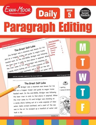 Evan-Moor Daily Paragraph Editing, Grade 5 Teacher Edition