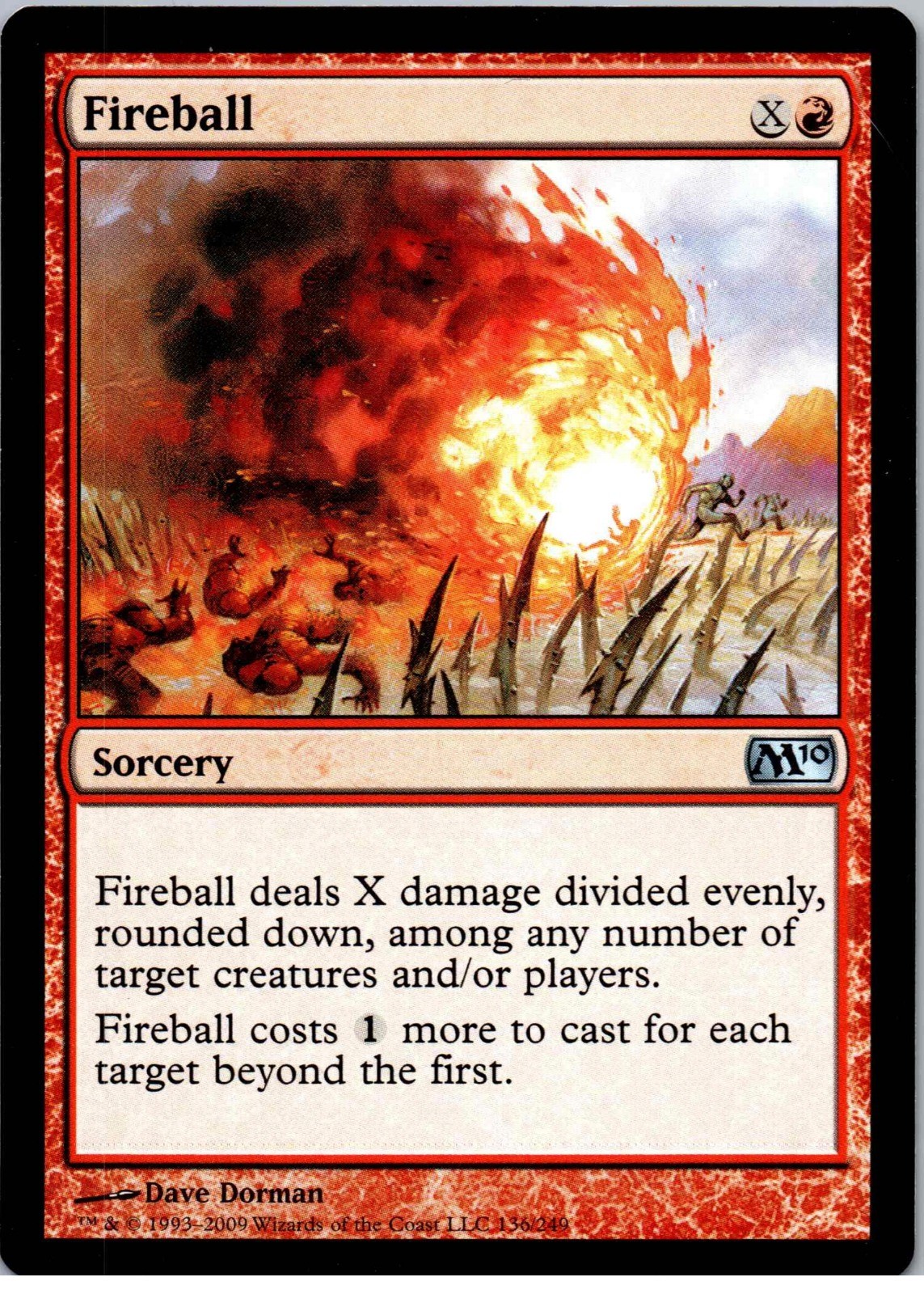 Fireball - U - Magic 2010 (M10) - 136 - NM -
