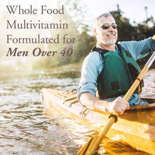 Organics Whole Food Multivitamin for Men 40 120 Tablets, Vegan Mens Multi fo...