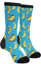 Crazy Socks, Womens, Food, Cup Noodles, Crew Socks, Novelty Silly Fun Cute