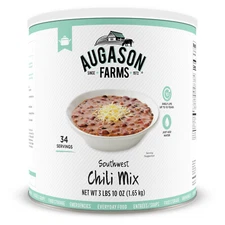 Augason Farms Southwest Chili Mix #10 Can 3lbs 10 oz. Emergency Long Term 10 Yr 