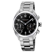 Image of Kronaby S3111/1 Men's Apex Smartwatch Black Dial