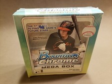 2020 Bowman Chrome Manufacturer Sealed Mega Box
