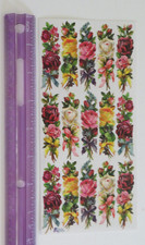 Violette Collection - ROSE STRIP - 1 Sheet of ROSES Stickers C140