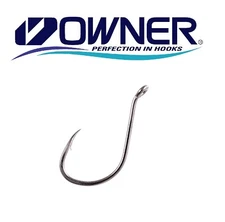 Owner SSW Super Needle Point 5115 Black Chrome All Purpose Bait Hook