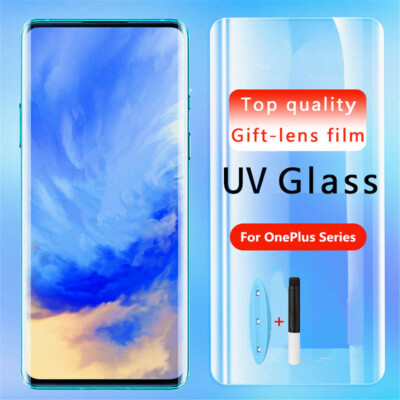 High Definition UV Tempered Glass Film For OnePlus 7T Pro Ace 2 13 11R 12R Ace 3