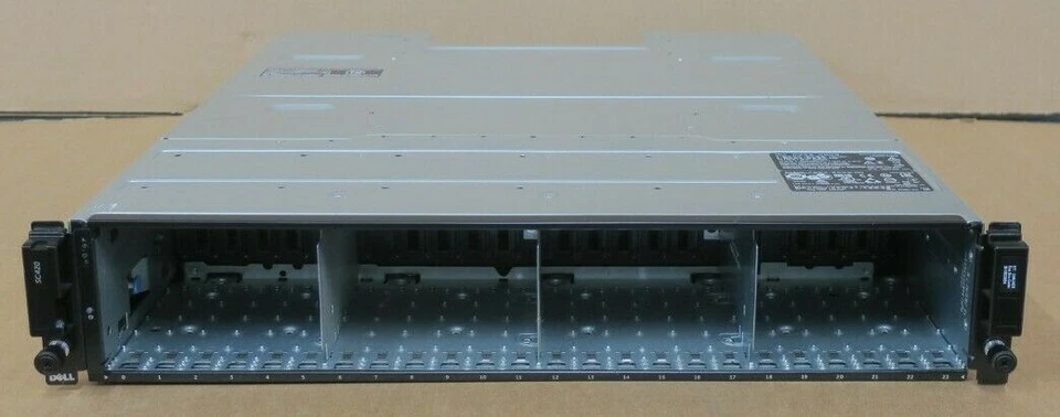 Dell Compellent SC420 Expansion Enclosure 24x 2.5" SAS Bays 2x 12G-SAS-4 2x PSU - Image 2 of 4