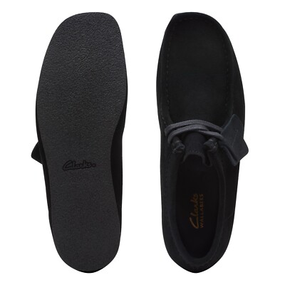 靴 Clarks Wallabee \"Black Suede\" Clarks Originals Wallabee | Black | 261332797 | US Stockists