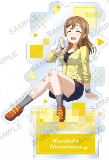 Acrylic Stand Panel Hanamaru Kunikida Aqours Cheer Girl Ver. Love Live
