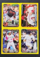 2024 Topps Series 1 YELLOW BORDER Parallels You Pick the Card
