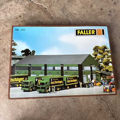 H0 Faller 983 Bausatz Fachspedition Karl Ditschinger OVP N23 Warehouse