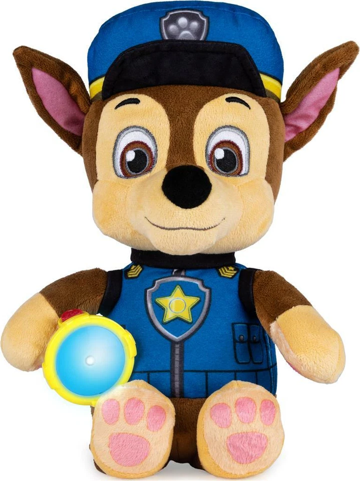 Paw Patrol Chase Snuggle Up Pup Musical Lullaby Light Up Puppy Dog Plush Toy 13" - Image 2 of 4