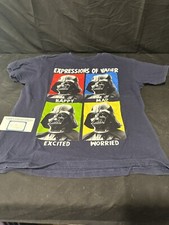 Disney Star Wars Expressions of Vader T-shirt Youth size 14/16 Darth Vader