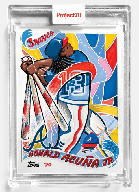 Topps Project70® Baseball Cards - Multiple Players/Artists/Teams