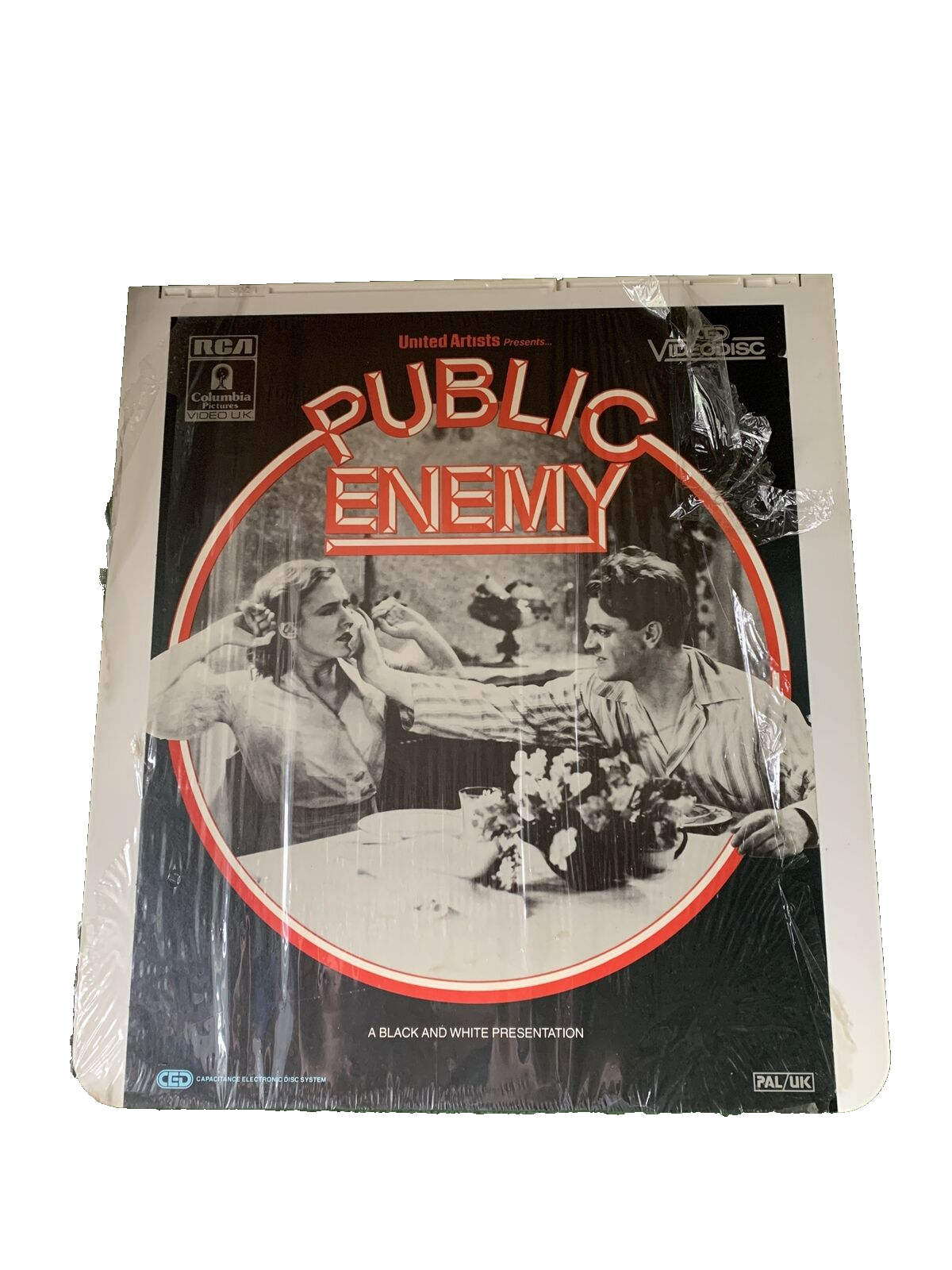 Public Enemy RCA Pictures Ced Videodisc 43605 Laserdisc Pal (1931)   Sealed 1983