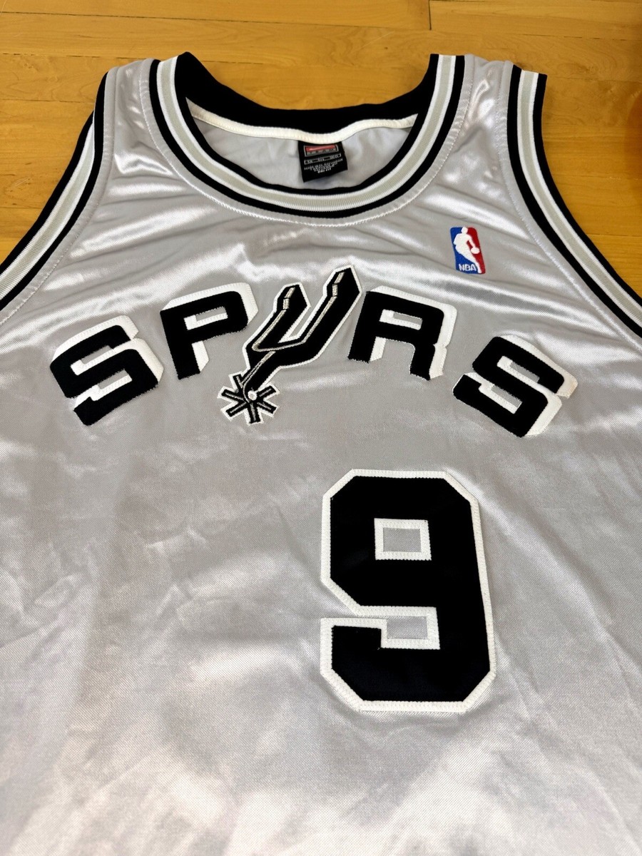 Authentic Tony Parker San Antonio Spurs 2003 Silver Authentic Tony Parker San Antonio Spurs 2003 Silver