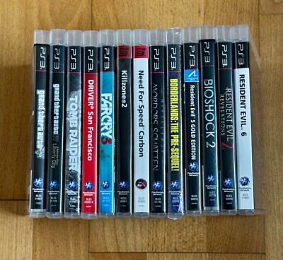 Playstation 3 (PS3)  ️ Spielesammlung Konvolut 13 Spiele GTA, Resident Evil 