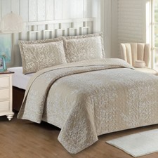 Odette Reversible Coverlets Oversized Quilt Set