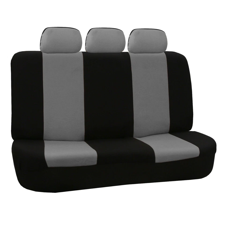Fundas de asiento de coche FH Group para furgoneta SUV de 3 filas y 7 plazas ajuste universal gris Foto 3 de 4