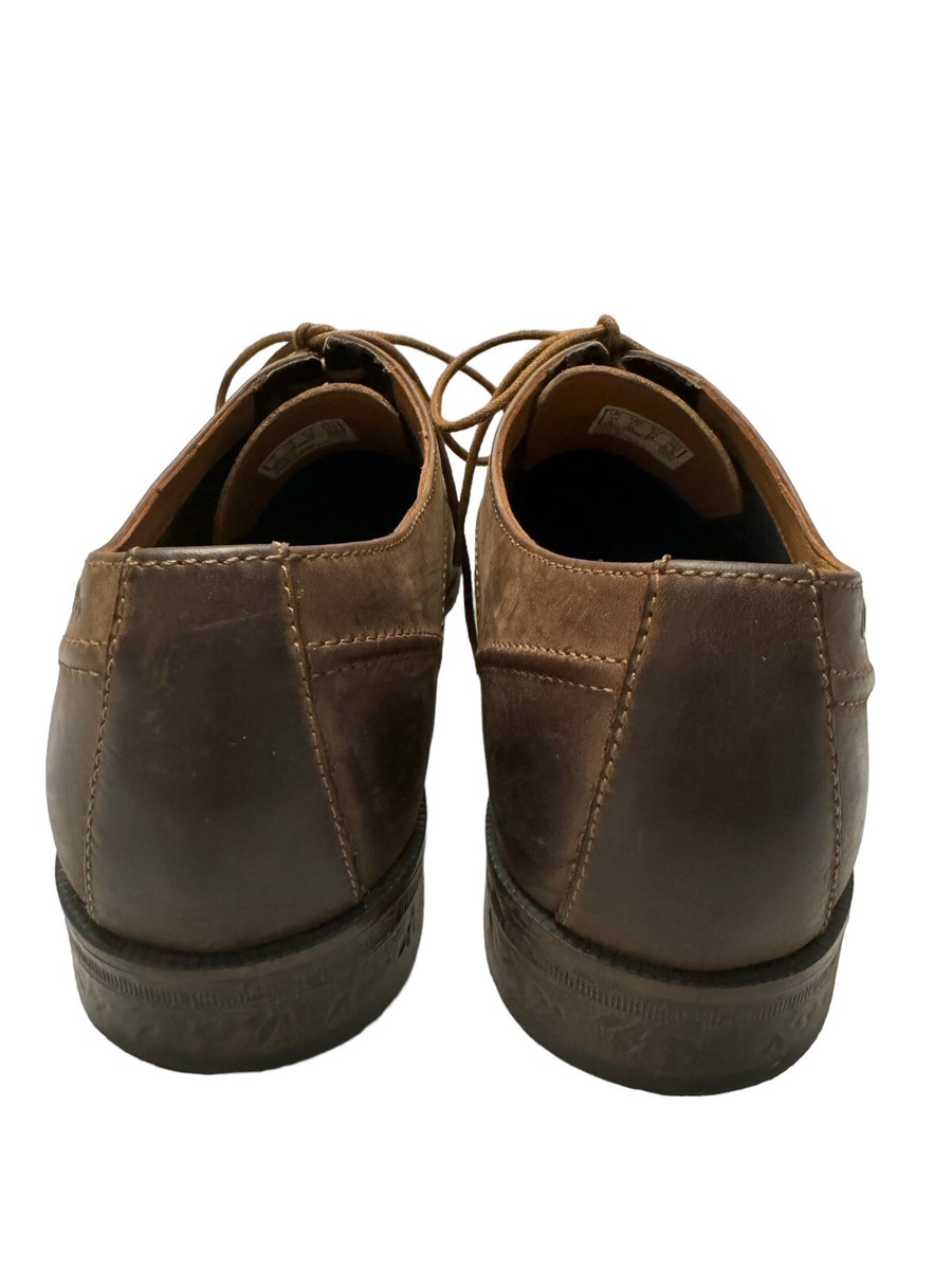 Clarks Men Brown Leather Lace Up Oxford Shoes 12M | eBay display picture 2
