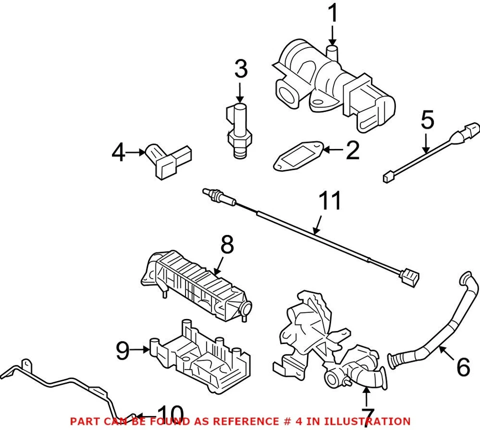 Sensor de flujo de aire de masa Mopar original OEM para Dodge Ram 2500 3500 6,7 L6 68002441AC Foto 3 de 3