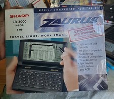 RARE Vintage SHARP ZR-3000 1MB K-PDA Mobile Companion For The PC
