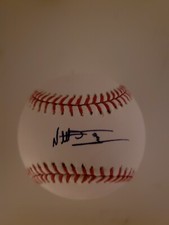 Neftali Feliz Autographed Official Rawlings ML Baseball MLB Hologram