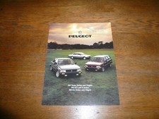 Brochure de vente Peugeot 505 1985 - Vintage