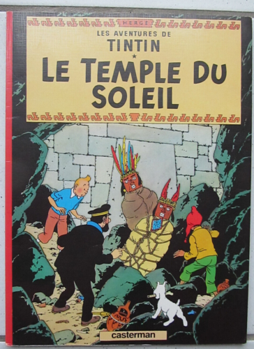 BD - Tintin (Couverture souple) - Le temple du soleil + Préface bonus - Afbeelding 1 van 3