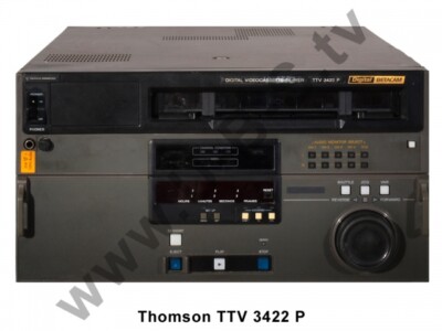 Thomson TTV 3422P (Digital Betacam Player H02: 45 h) vom Fachhändler
