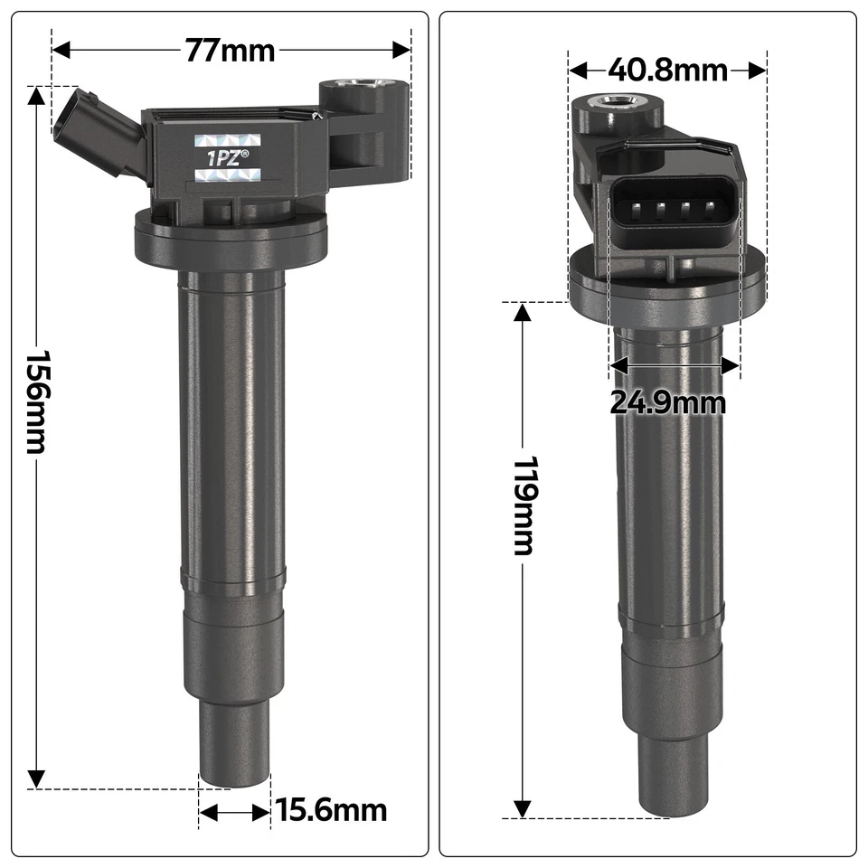6 UF267 Ignition Coil Pack for Lexus ES300 RX300 Toyota Avalon Sienna Camry 3.0L - Image 2 of 4