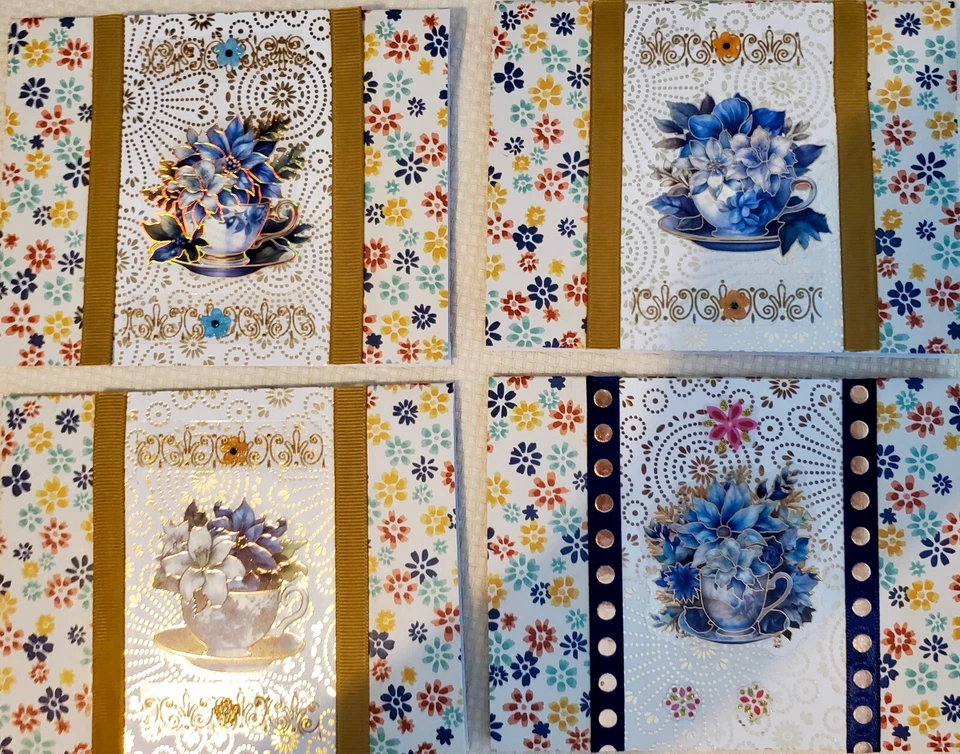 Handmade Greeting Cards -(set of 8) Sympathy Cards with Message and Envelopes - Image 2 of 4