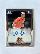 2023 Bowman Chrome Adam Crampton 1st Prospect Autograph Card #CPA-CAN Auto RC