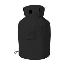 Black BBQ Propane Tank Cover Gas Bottle Covers Waterproof Dust-proof For Outdoor