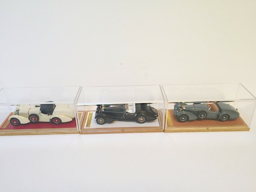 1/43 Set of 3 models 1930 Mercedes Benz SS Roadster Erdmann & Rossi Handmade EMC - Picture 6 of 12