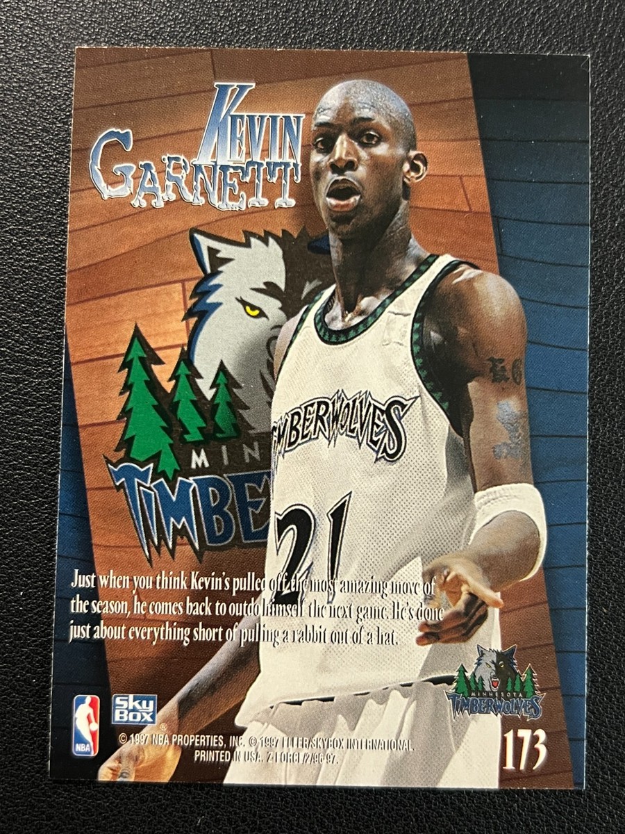 1996-97 Skybox Z Force - #173 Kevin Garnett | eBay