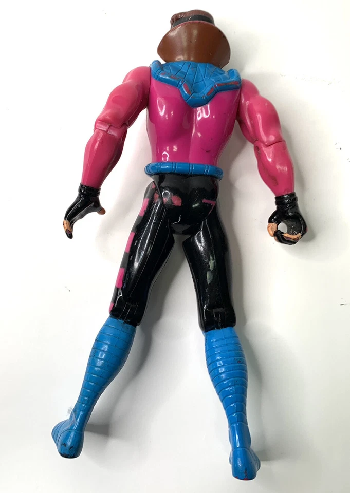 Figura de acción de lujo X-Men Gambito 10" Toy Biz ToyBiz Marvel de colección 1994 Foto 3 de 4