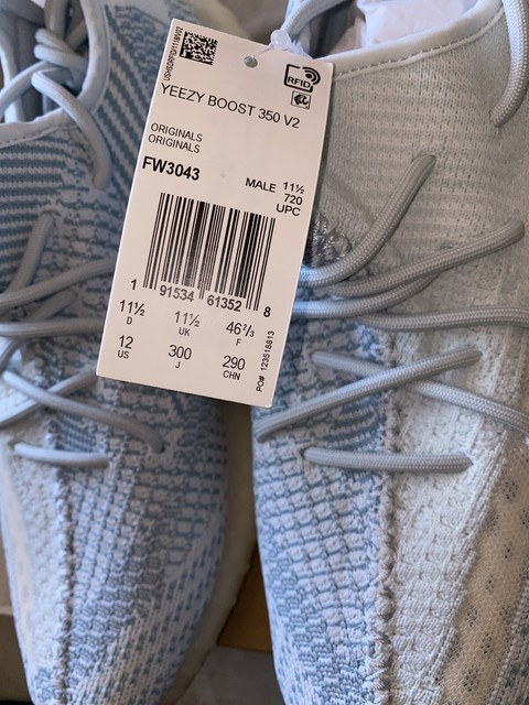 Yeezy Boost 350 V2 Fw3043 Cloud White