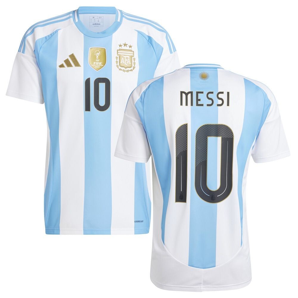 adidas Soccer Mens Argentina 24 Messi AEROREADY Home Jersey | eBay