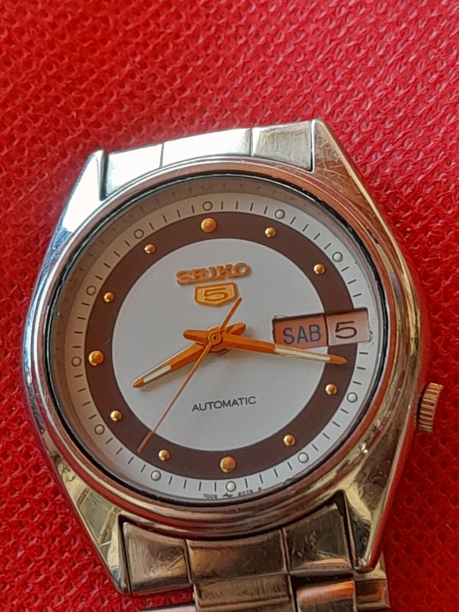 SEIKO 5 AUTOMATIC 7009-6000　【稼働品】 Vintage Seiko 5 ref. 7009-6000 - Made in Japan - Circa 1995