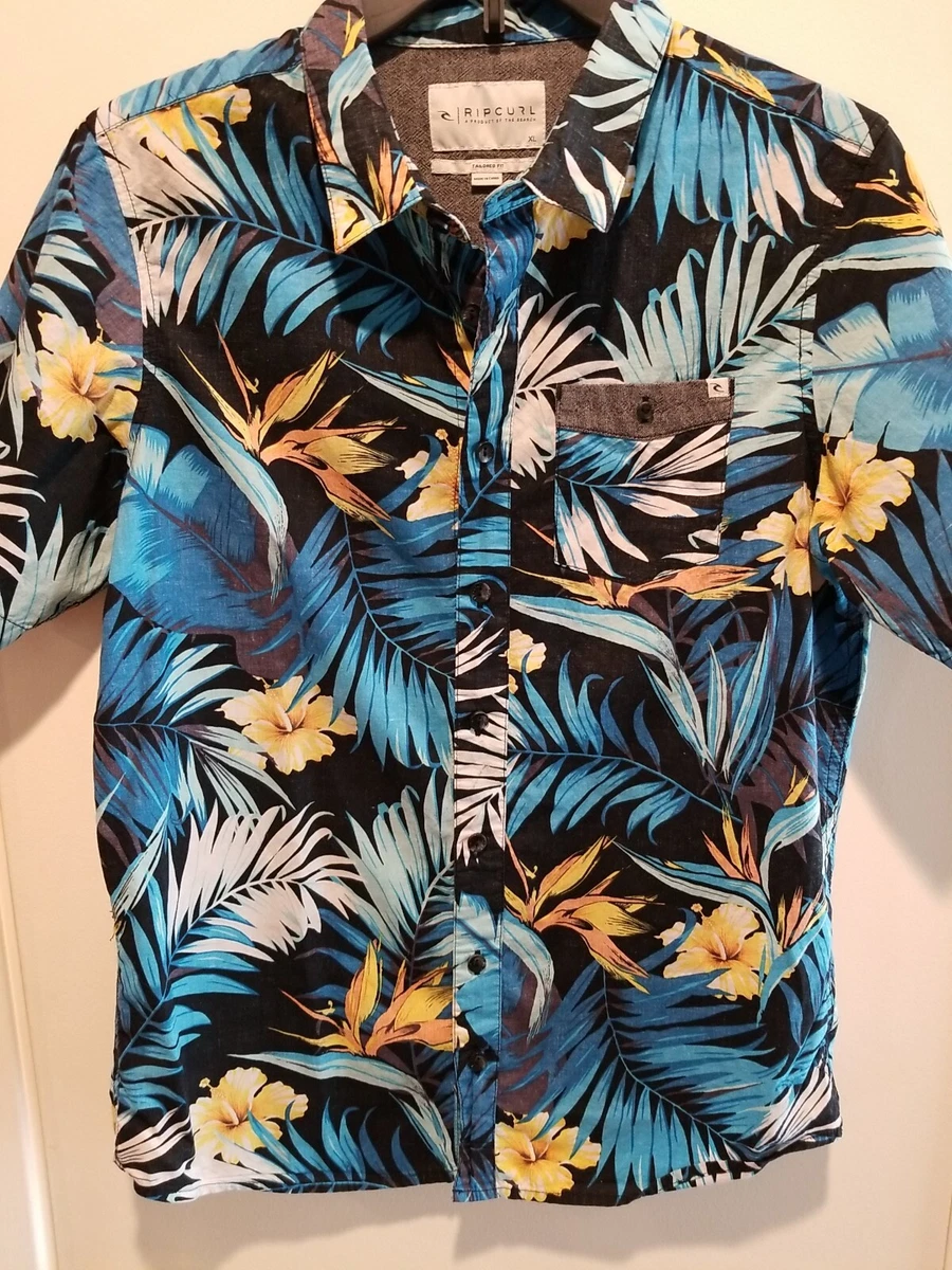 Rip curl sale hawaiian shirt