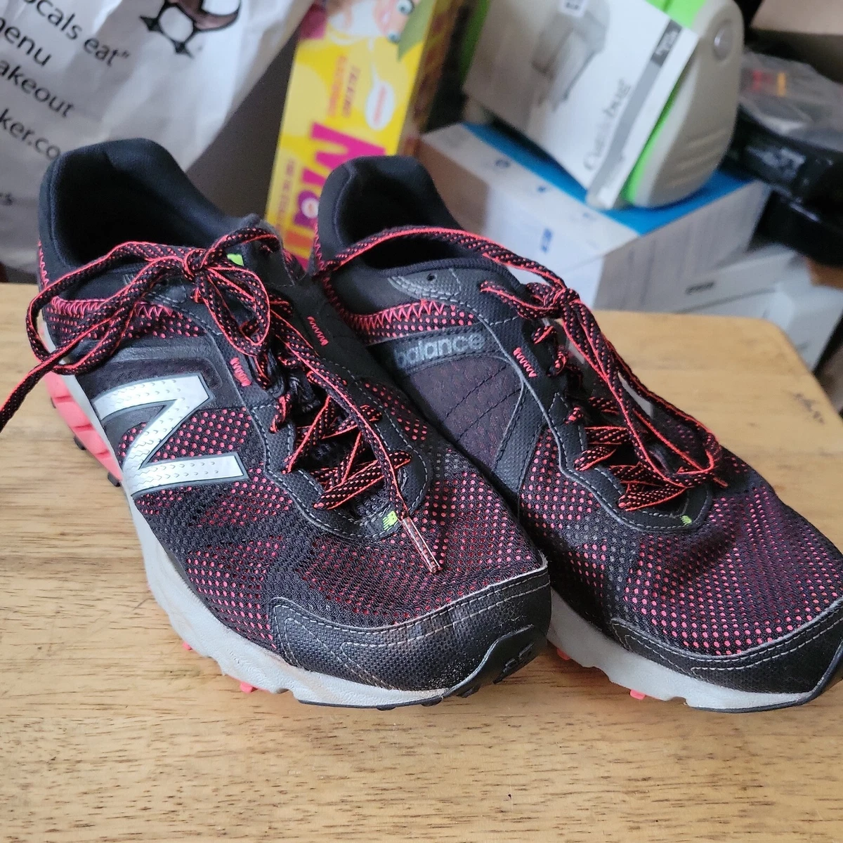 ir de compras Superficie lunar Eléctrico New Balance 610v5 All Terrain Athletic Shoes Black Pink WT610LB5 Womens  Size 10 | eBay