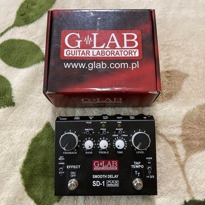 G LAB SD-1 Smooth Delay Guitar Effect Pedal w/Box