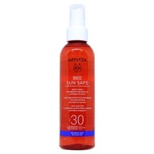 Image of Apivita Bee Sun Safe Satin Touch Tan Perfecting Body Oil SPF30 200 ml