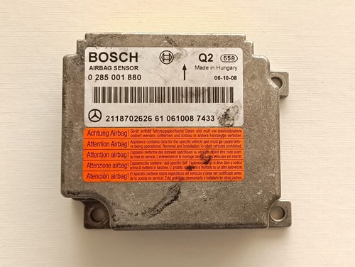 Mercedes E-Klasse W211/S211 Airbagsteuergerät Airbag Sensor 0285001880