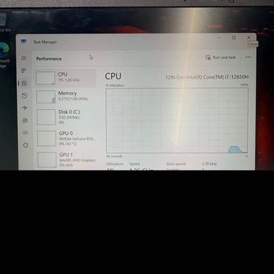 Acer Nitro 5 (AN515-58) 2022 i7-12650H 16GB 1TB SSD RTX 4050 Read Description