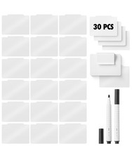 Mr. Pen- Basket Labels Clip On Set 32 pcs, White