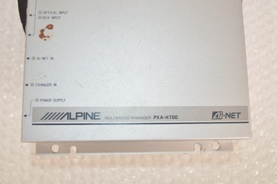 Alpine PXA-H700 Digital Sound Processor Multimedia Manager Car