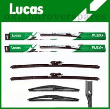 MINI (BMW) CLUBMAN F54 WIPER BLADES 2015 to 2025 LUCAS 22" 20" + 2 QUALITY REAR