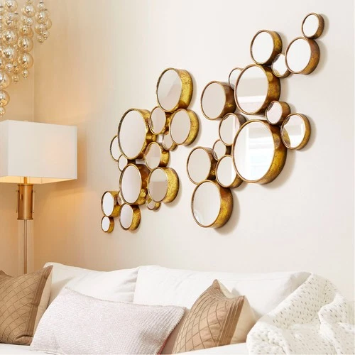 Cyan Design 05825 Bubbles 41 X 24 inch Gold Wall Mirror - Picture 4 of 5